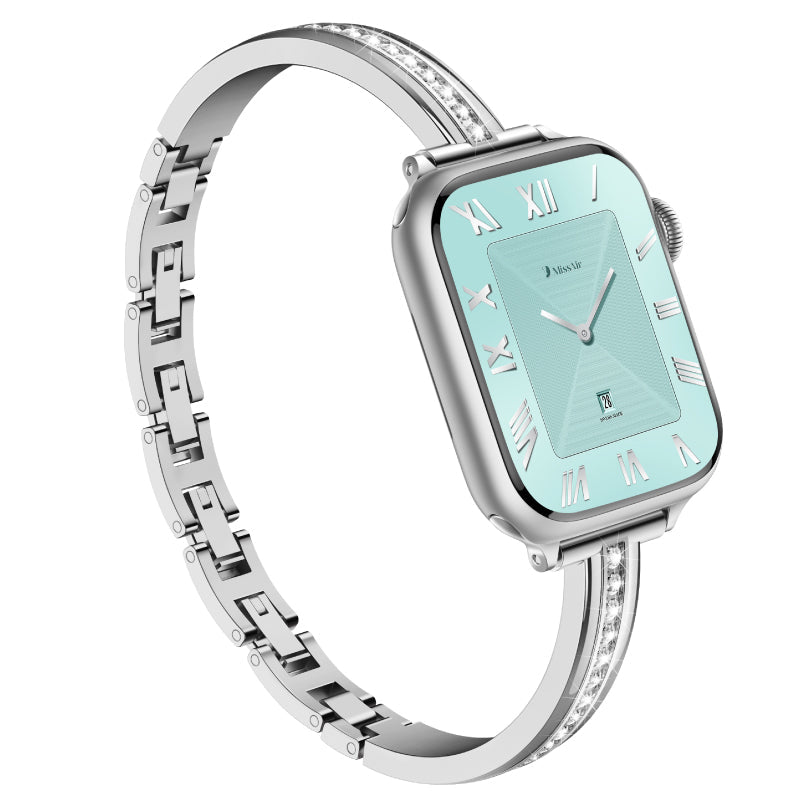 Slim Diamond Apple Watch Bracelet - 16K Gold Plated