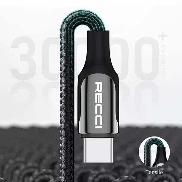 RECCI LED Date Cable GHOST 100 watt (Type-C TO Type-C)