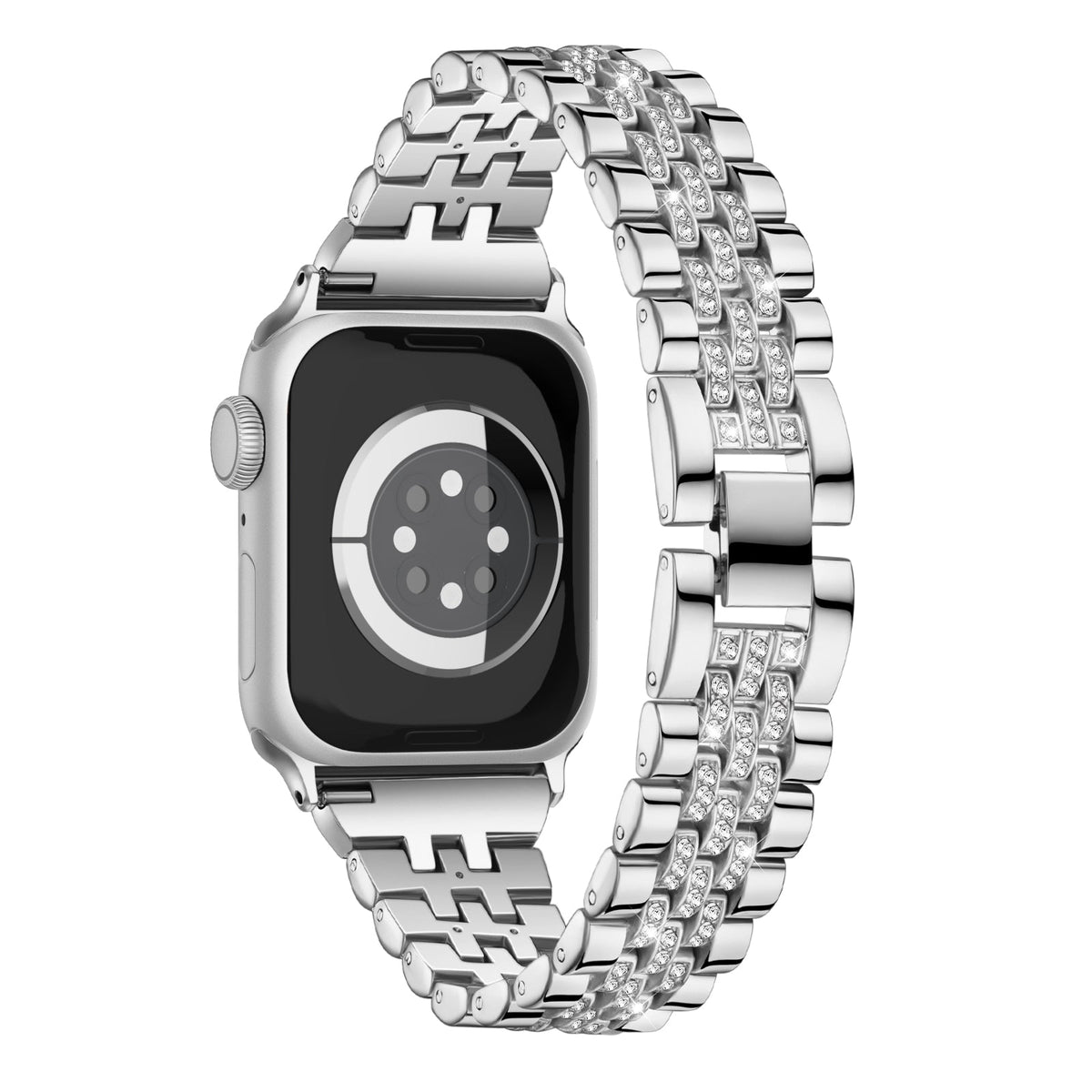 316L Stainless Steel Diamond Apple Watch Bracelet