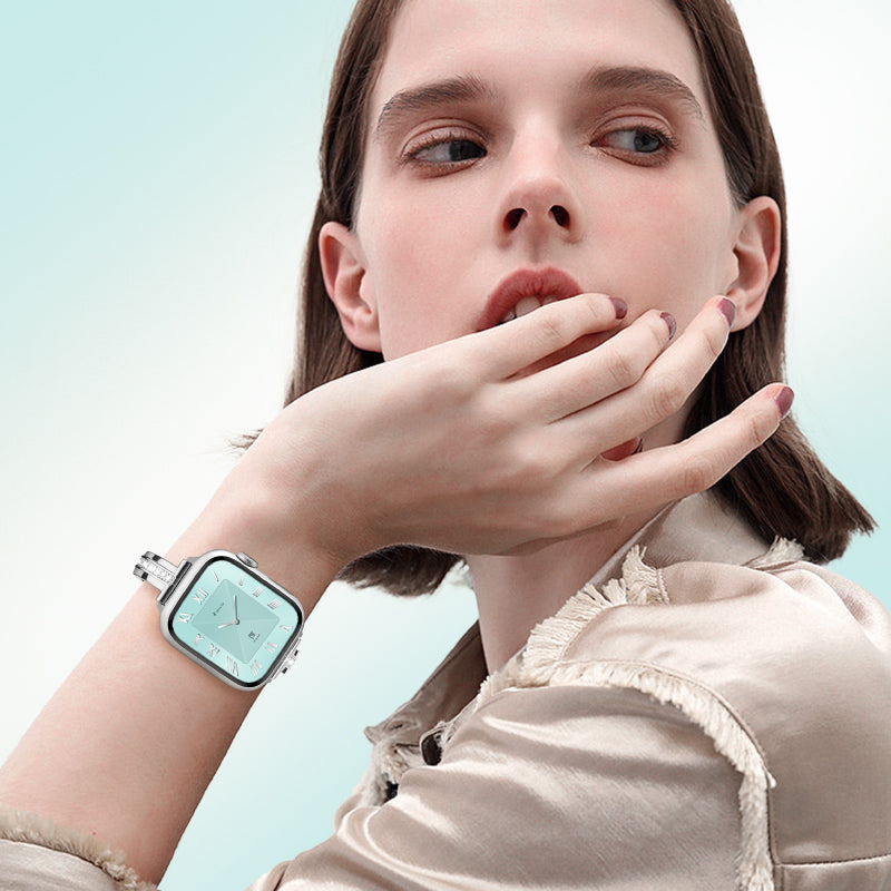 Slim Diamond Apple Watch Bracelet - 16K Gold Plated