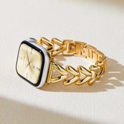 V-Line Apple Watch Bracelet - 18k Gold Plated