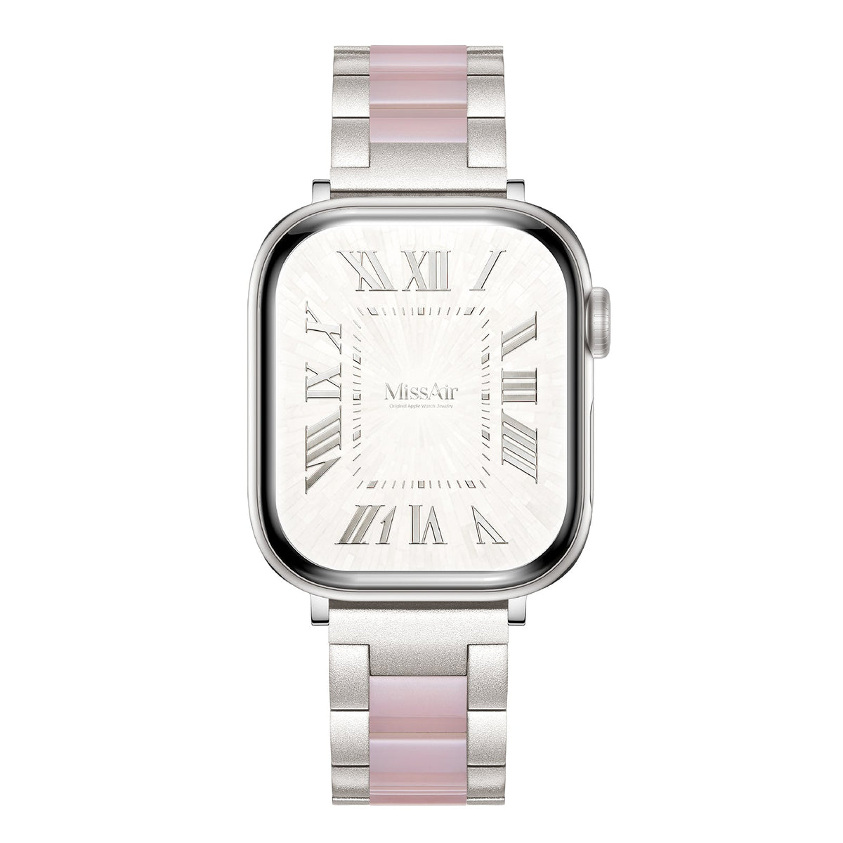 316L Stainless Steel Resin Inlay Apple Watch Bracelet – Adjustable Band
