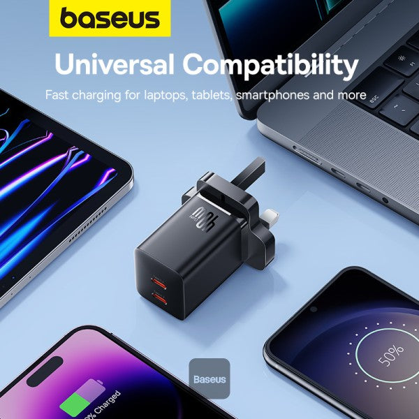 Baseus PD 40W Dual Type C Fast Charger
