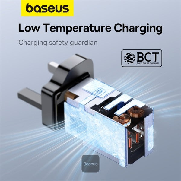 Baseus GaN5 Pro 65W 3 Port Fast Charger