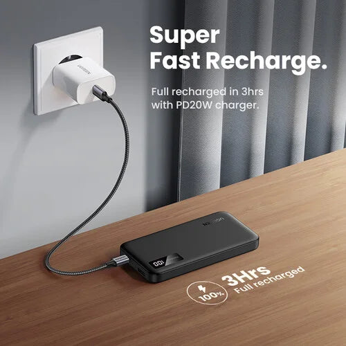 UGREEN 25742 PB311 20W 10000mAh Two-Way Fast Charging Power Bank