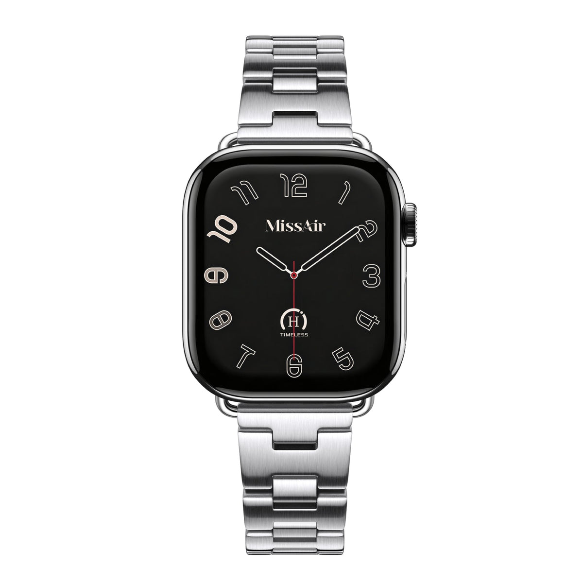 Halo Band for Apple Watch – 316L Stainless Steel, Brushed Matte Finish
