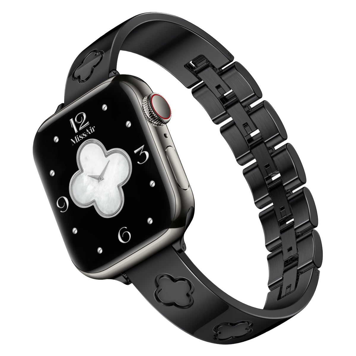 316L Stainless Steel LOVE PLUS Apple Watch Bracelet - 18k Gold Plated
