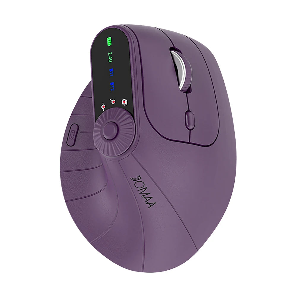 Ergonomic Vertical Mouse 2.4G BT5.1 Wireless Mouse