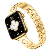 316L Stainless Steel LOVE PLUS Apple Watch Bracelet - 18k Gold Plated