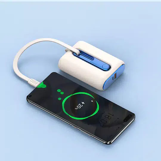 Recci  Dual Cable Fast Charging Power Bank 10000mAh
