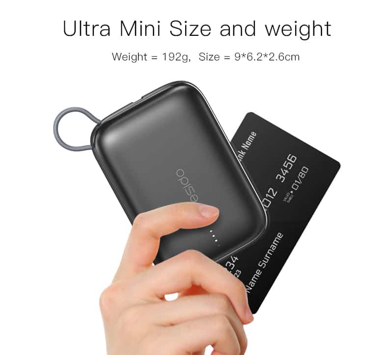 yesido mini powerbank 10000 mamh