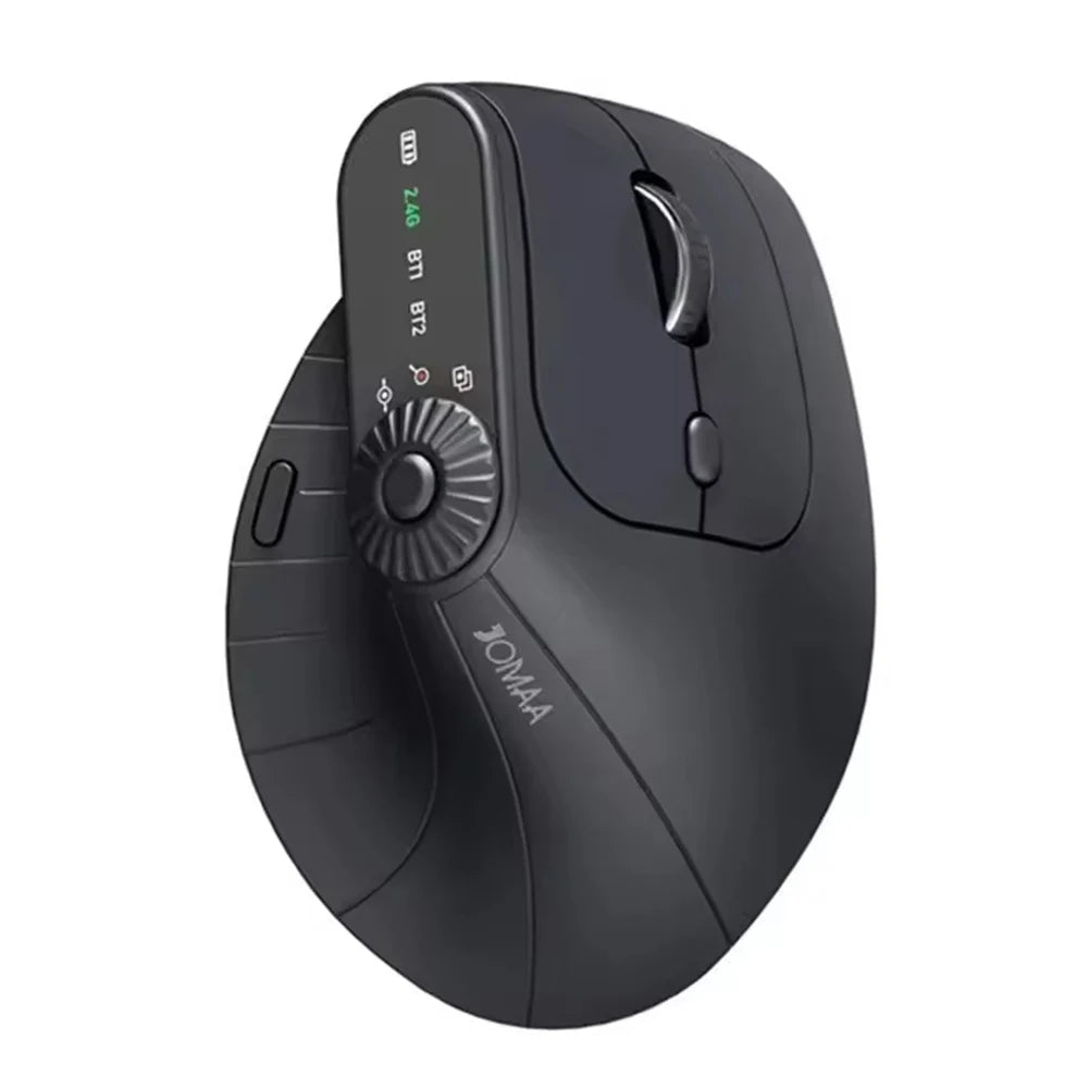 Ergonomic Vertical Mouse 2.4G BT5.1 Wireless Mouse