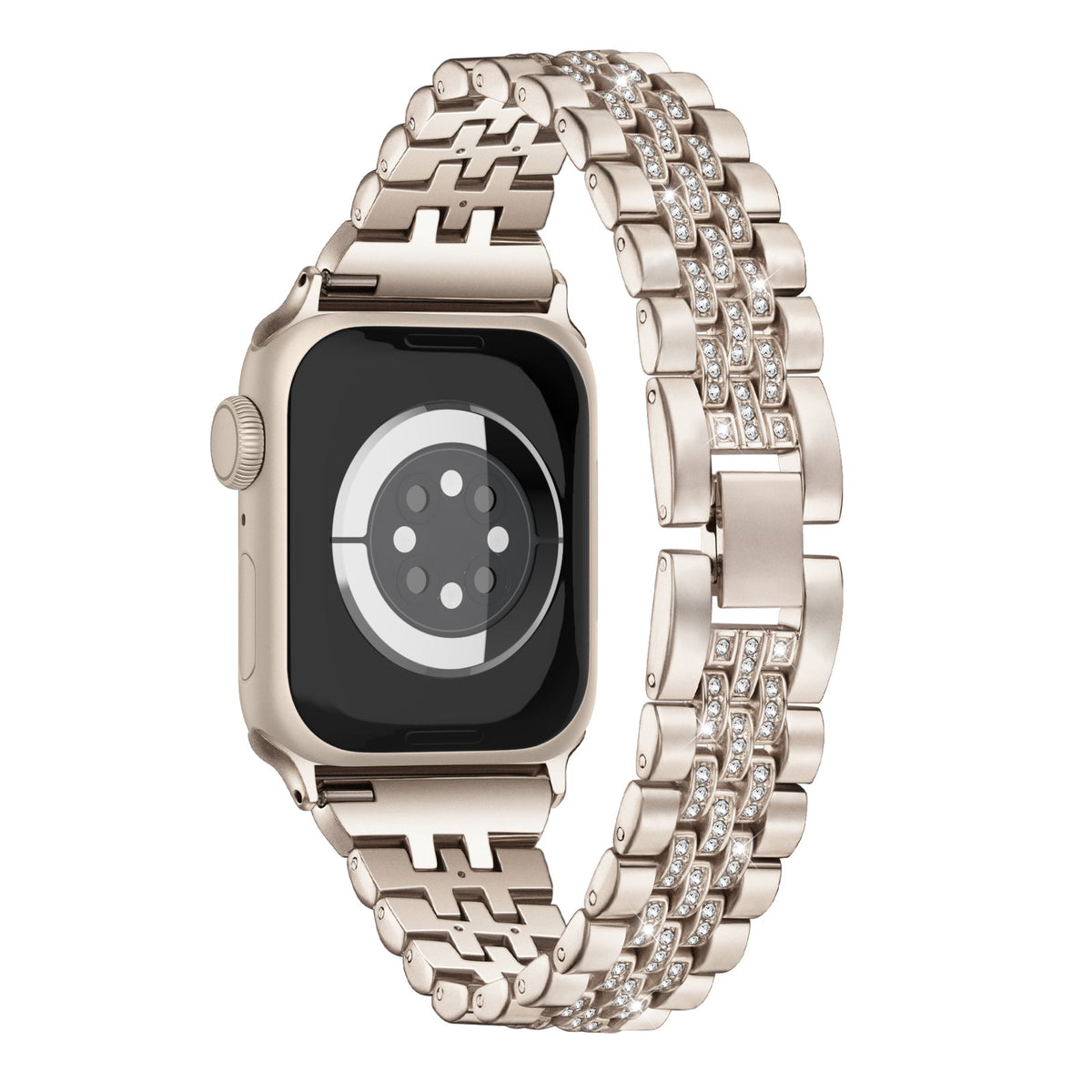 316L Stainless Steel Diamond Apple Watch Bracelet