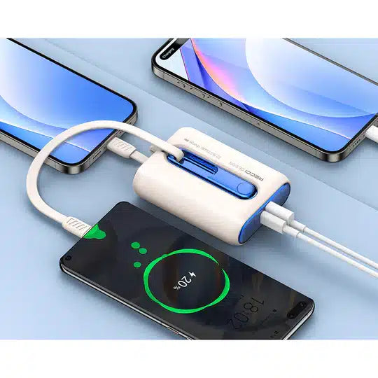 Recci  Dual Cable Fast Charging Power Bank 10000mAh