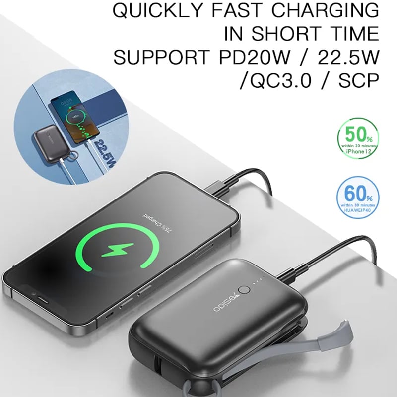 yesido mini powerbank 10000 mamh