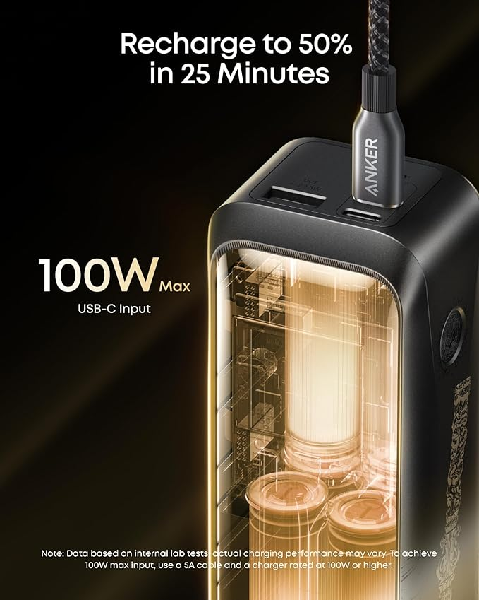 Anker Prime Power Bank Black Myth: Wukong Edition, 20,100mAh 3-Port 220W 1year warranty