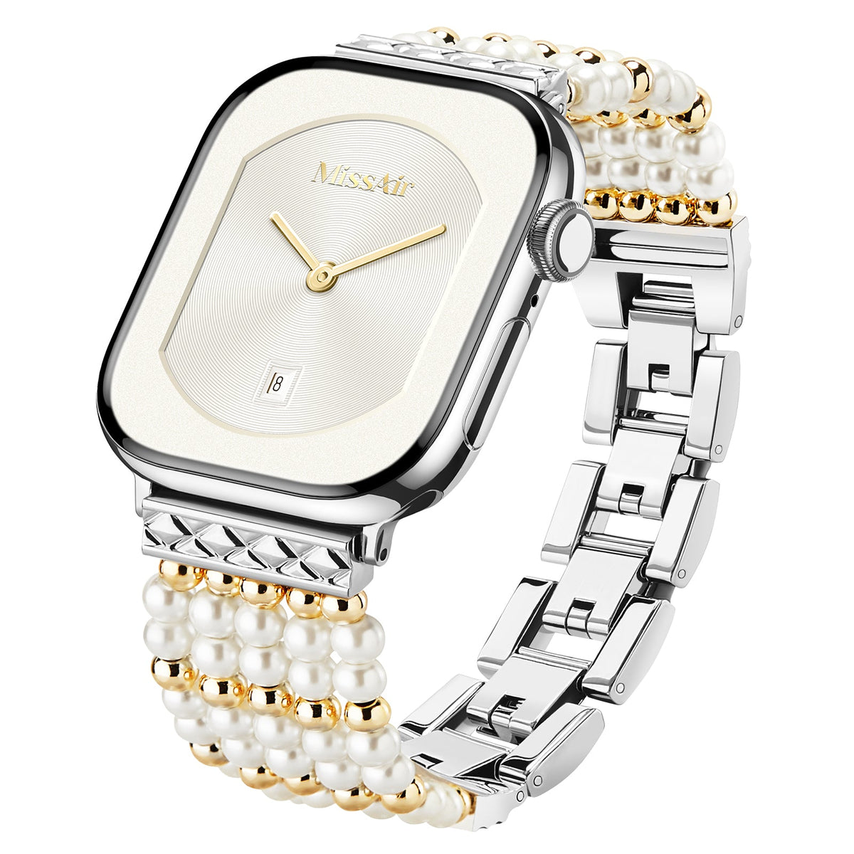 Bohemian Style Peral Beaded Apple Watch Bracelet