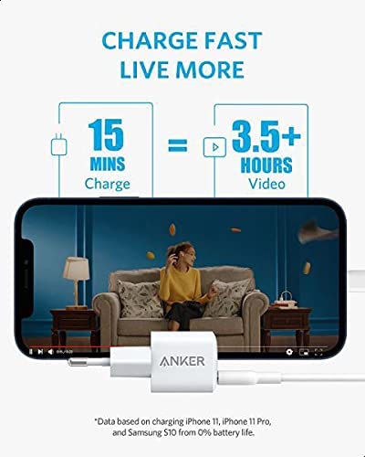 Anker USB C Charger 20W, PIQ 3.0