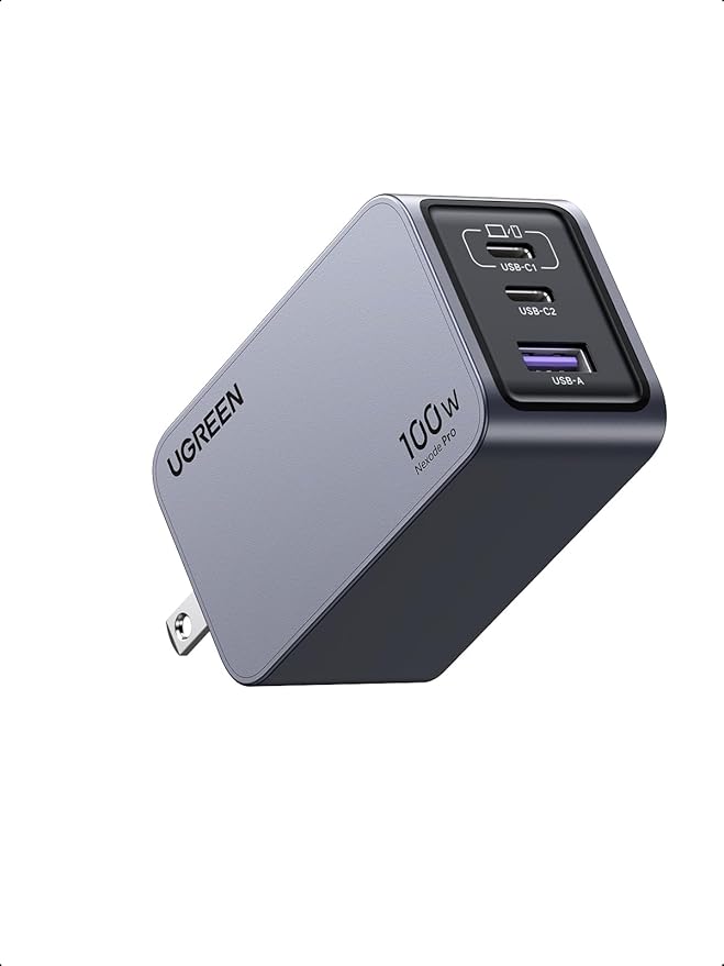 Ugreen Nexode pro 100w with cable C to C included