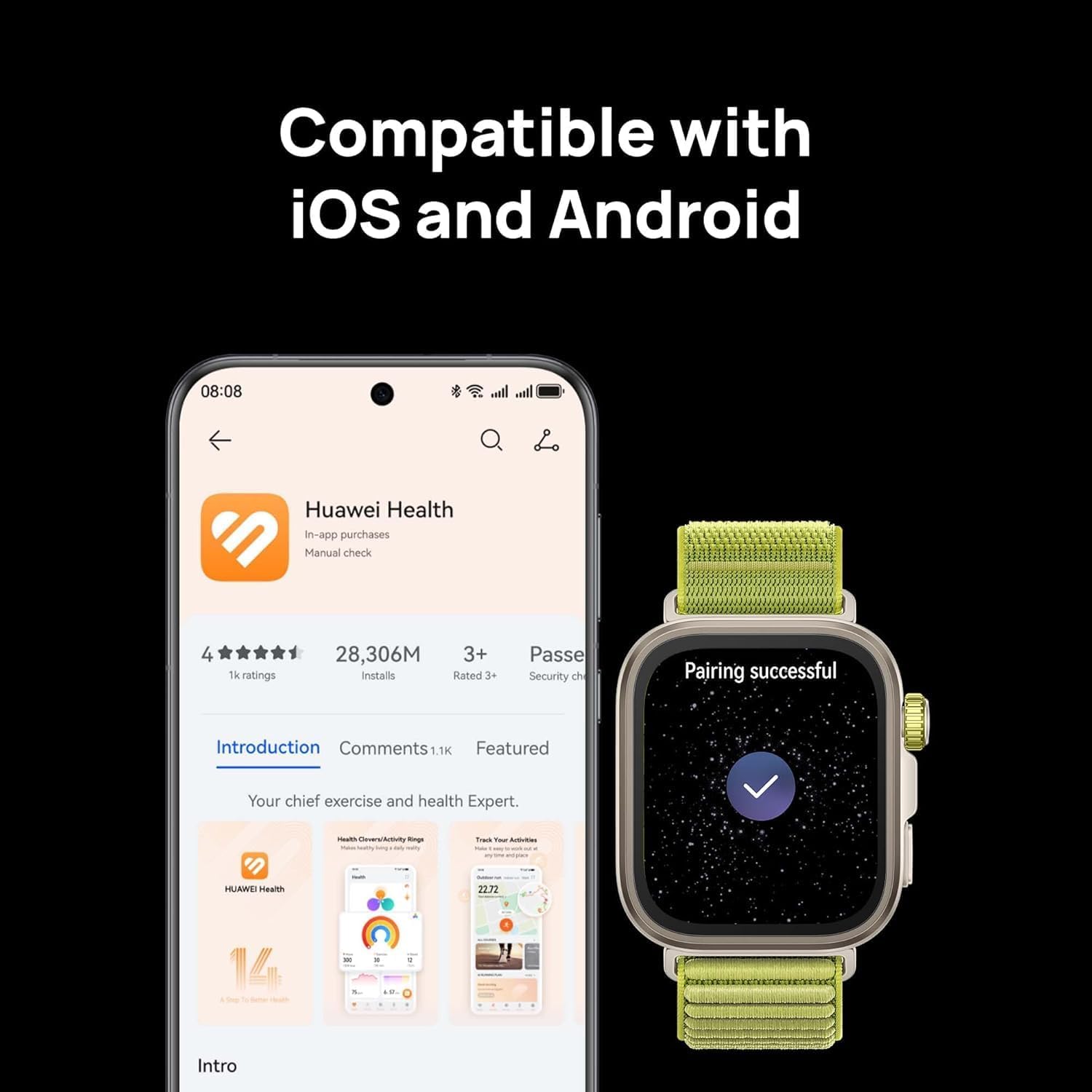 Huawei Fit 4 Pro Smart Watch