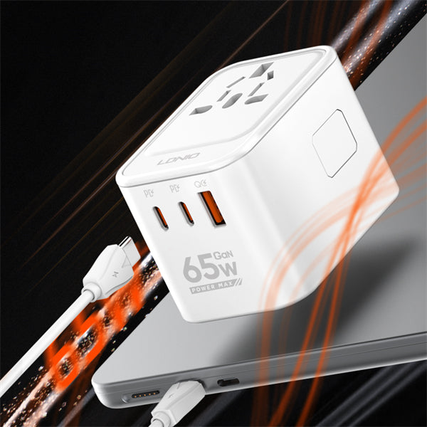 ldnio  travel charger 65watt z6