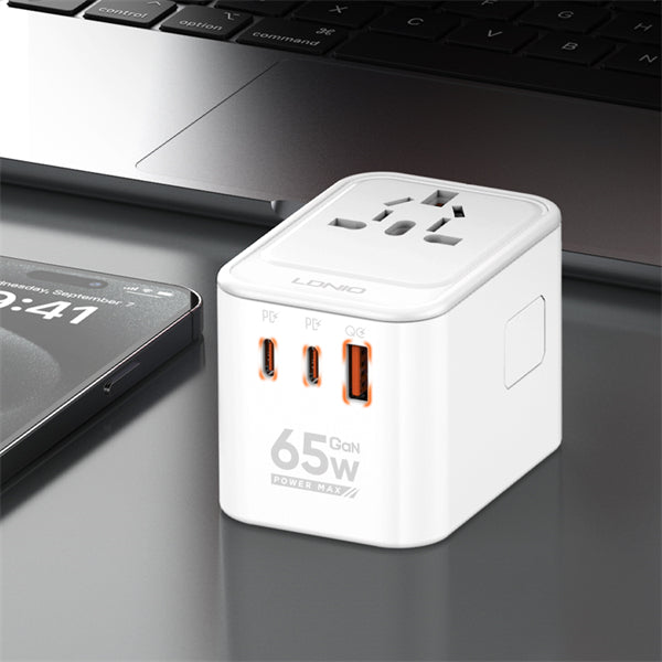 ldnio  travel charger 65watt z6