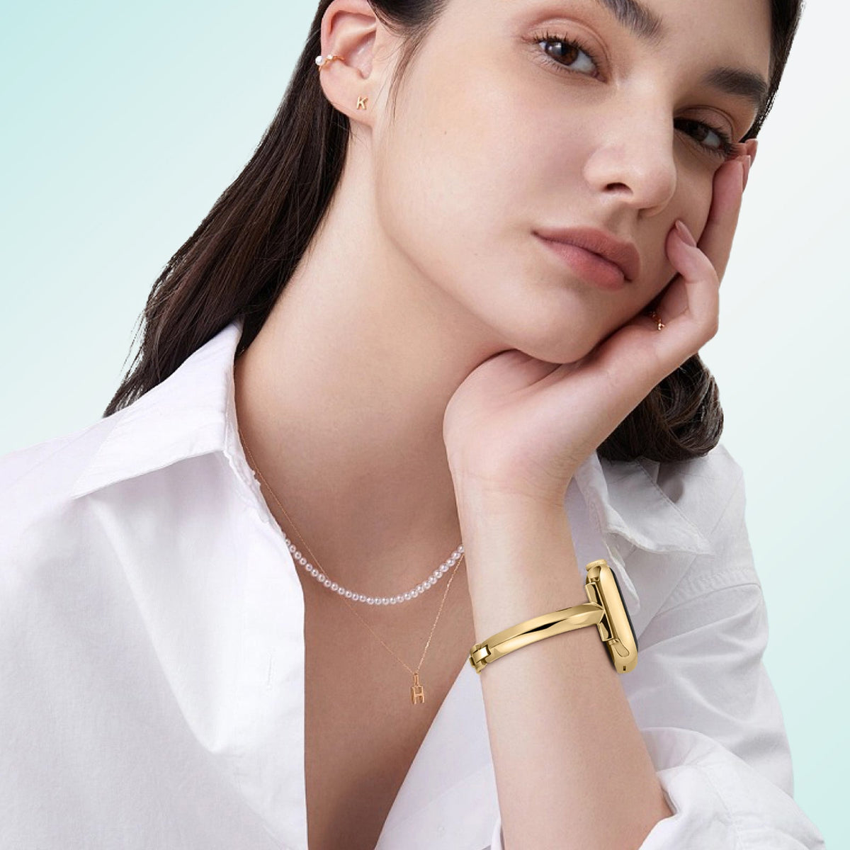 Tiarra Apple Watch Bracelet - 18k Gold Plated