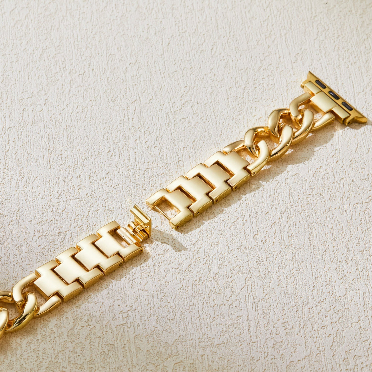 Chain Bracelet Apple Watch Band – 16k Gold Plated