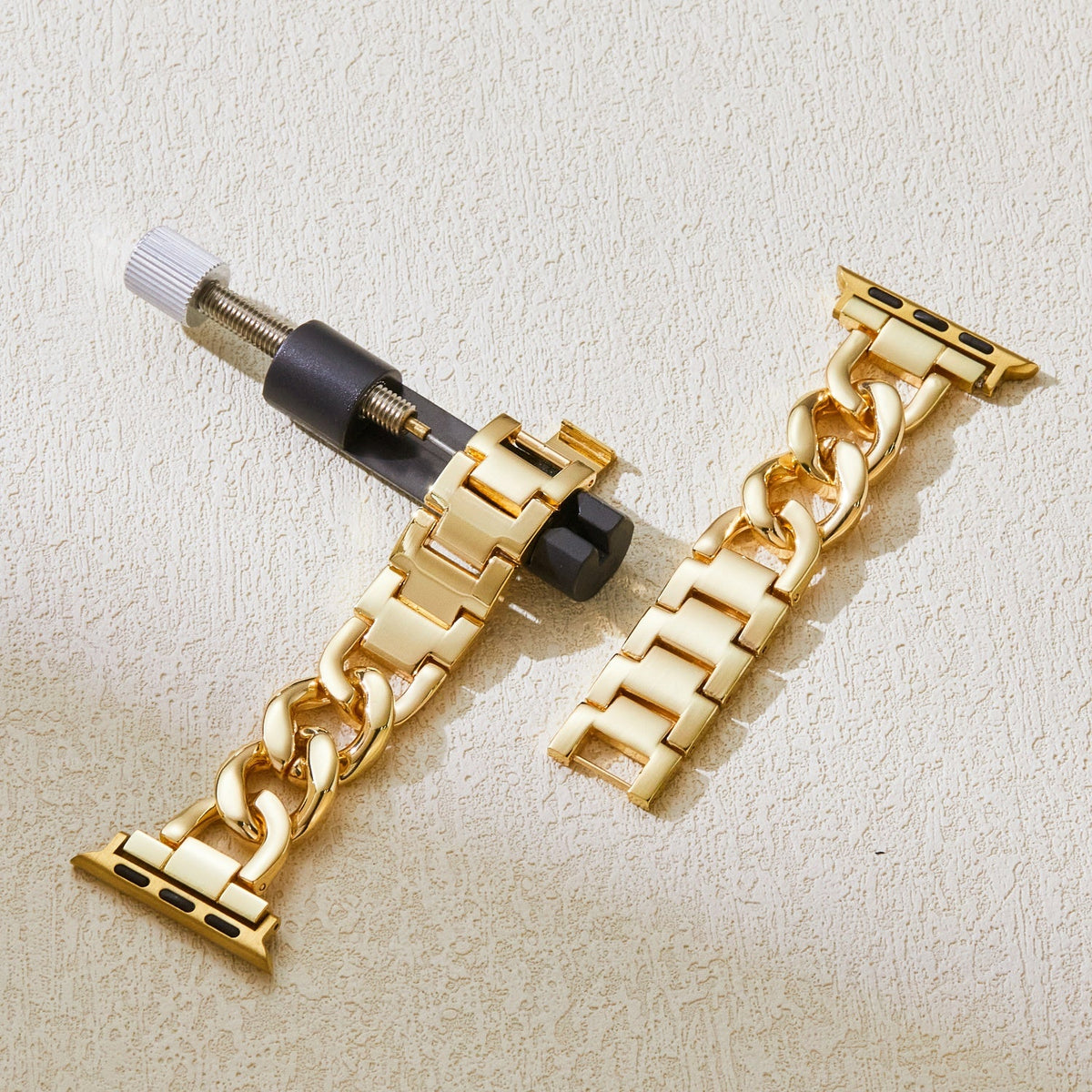 Chain Bracelet Apple Watch Band – 16k Gold Plated