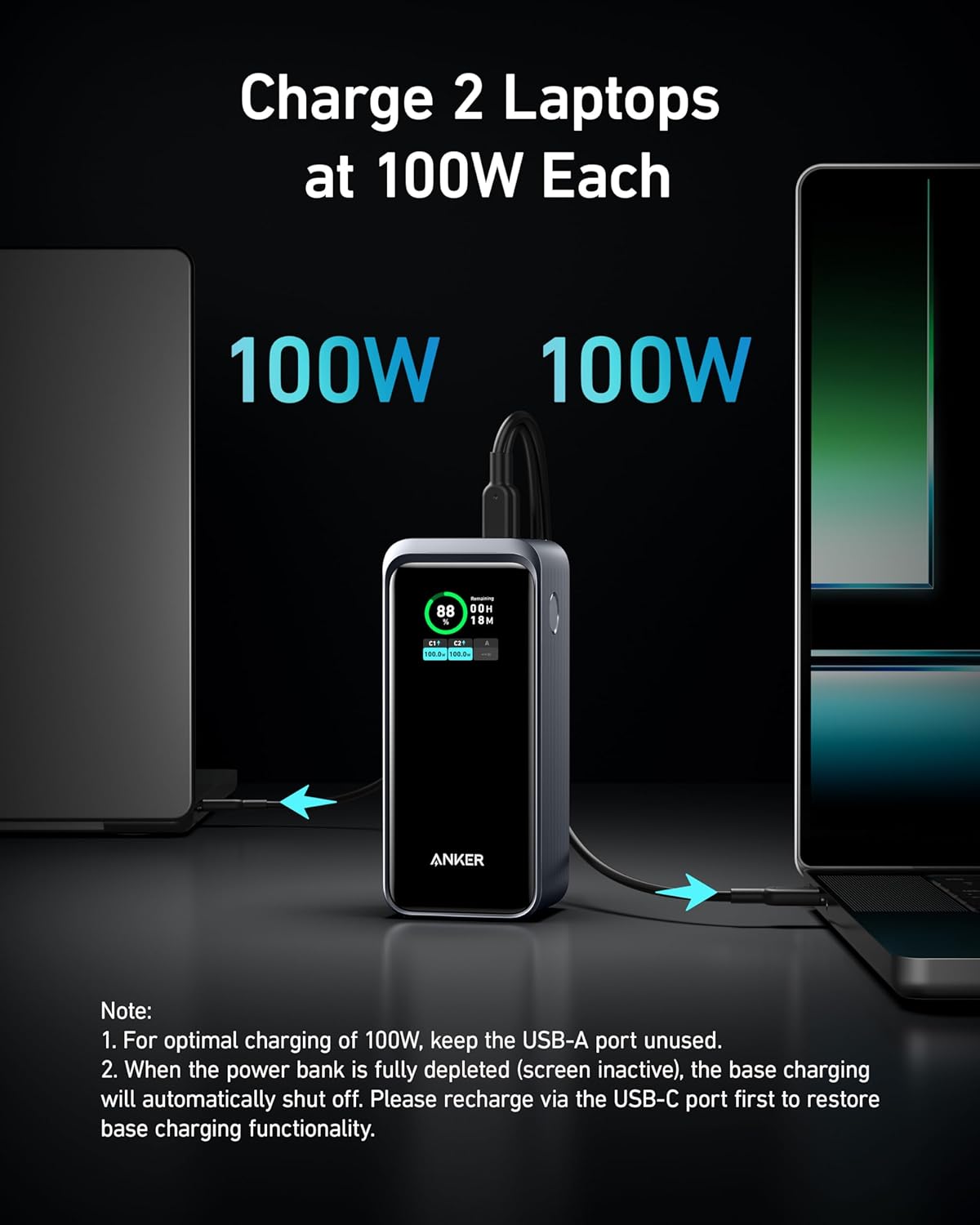 Anker Prime Power Bank, 20,000 mAh External Battery with 200 W