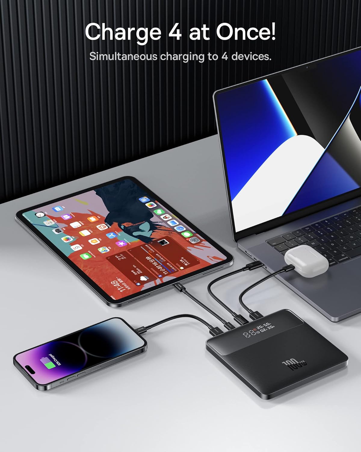 Baseus bipow 100W 20000mAh