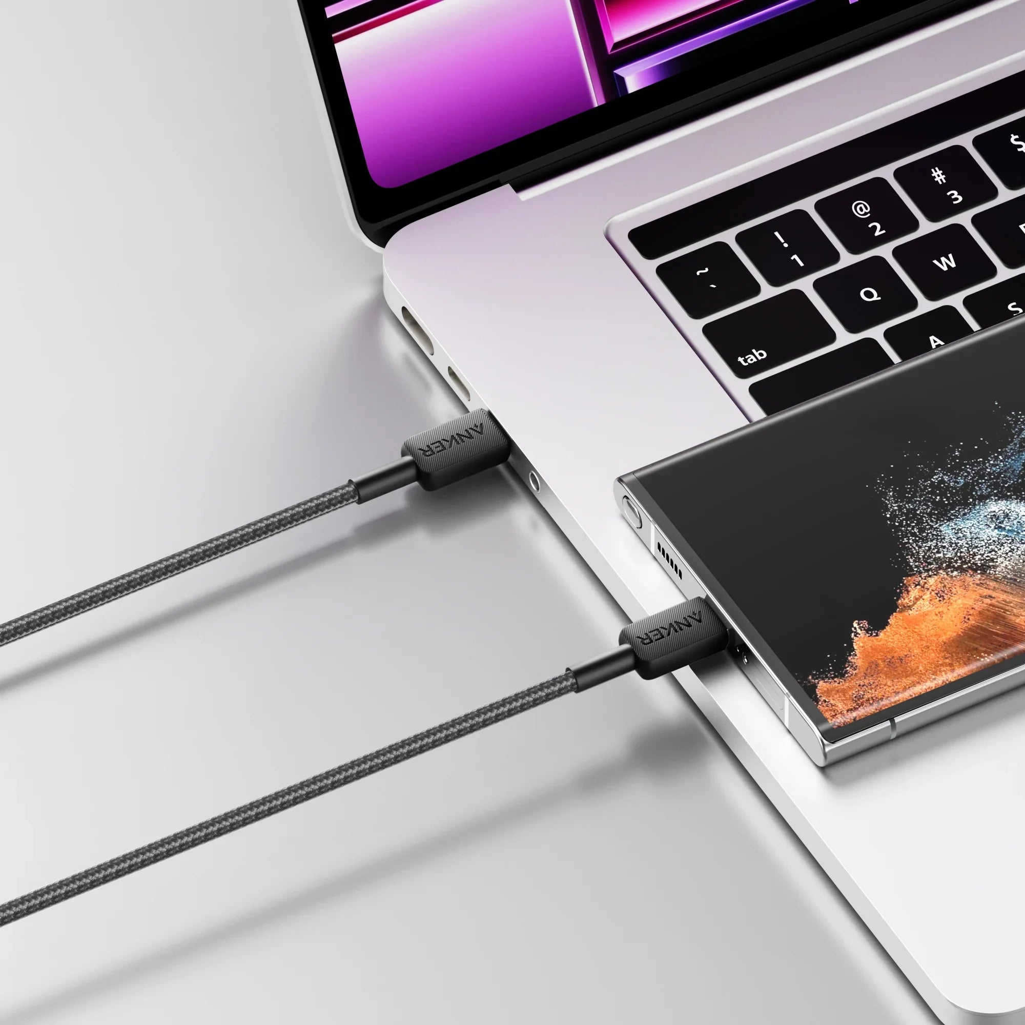 Anker 322 USB-C to USB-C Cable 60W (3ft)