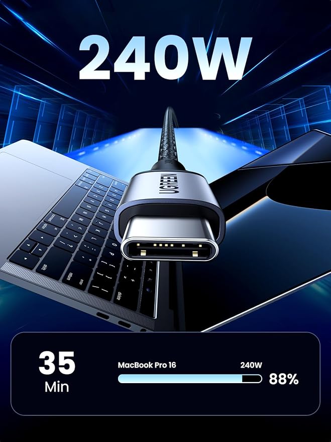 Ugreen Nexode pro 100w with cable C to C included