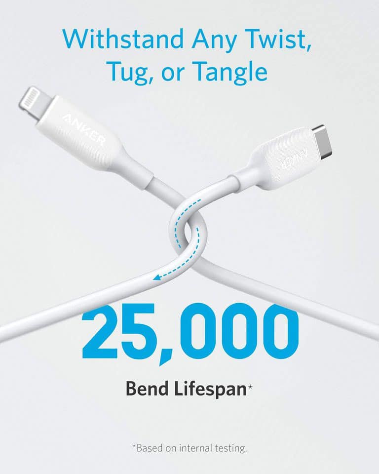 Anker Cable Lightning To Type-C A8832H21 - white 90cm