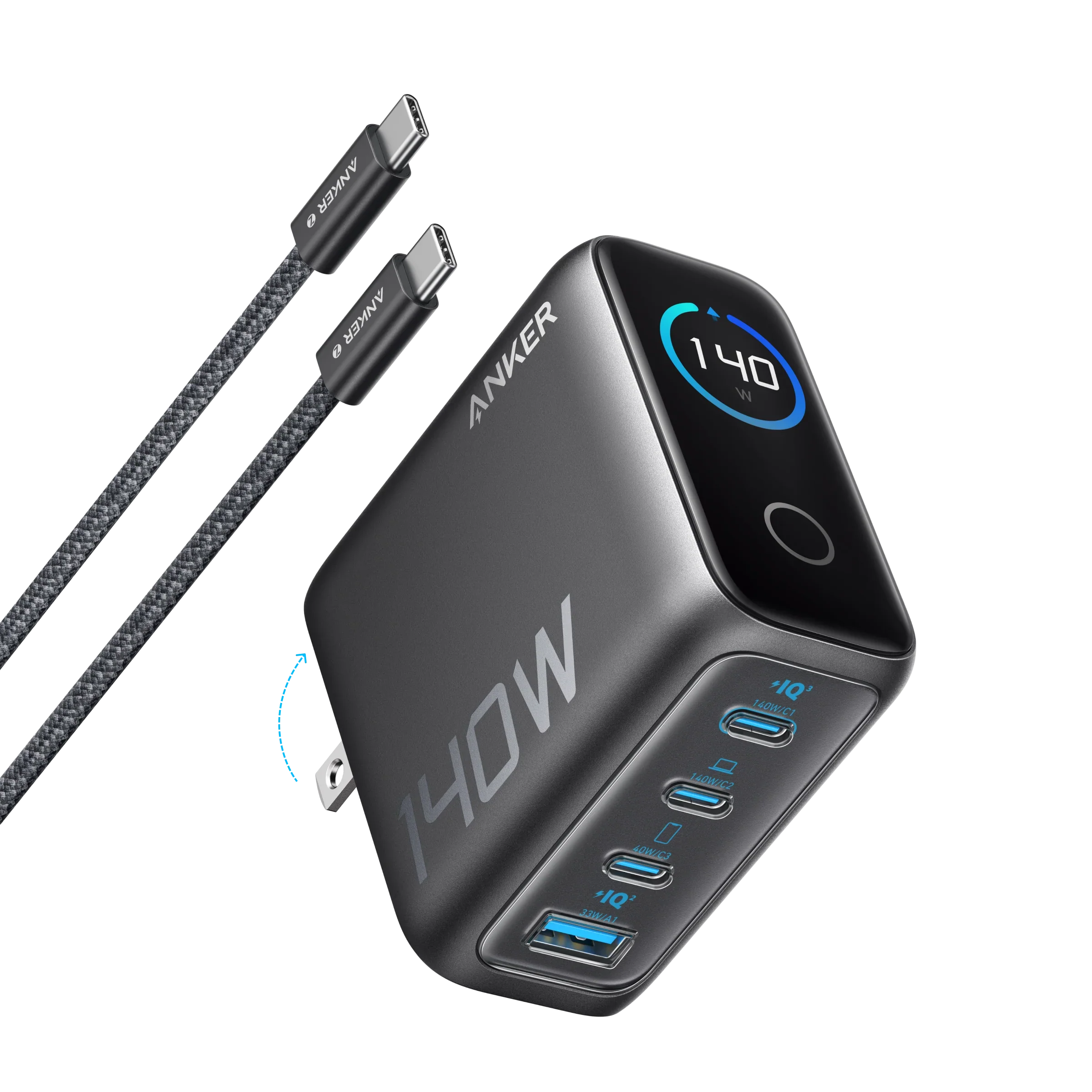 anker 140w charger 1year warranty