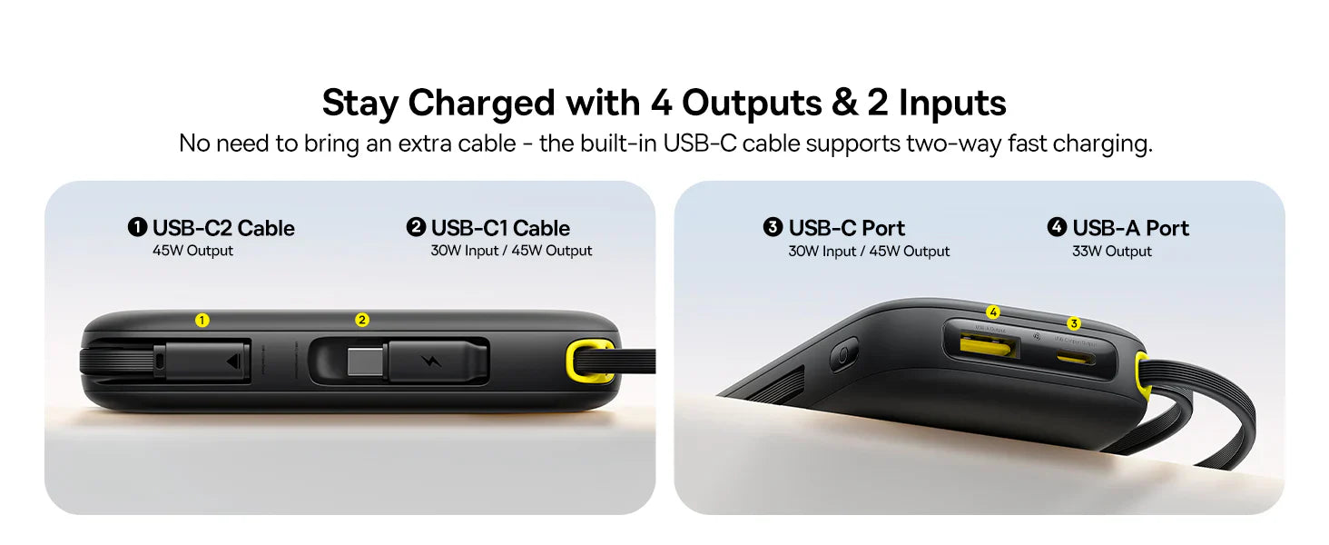 Baseus EnerFill FC31 Power Bank 10000mAh 45W