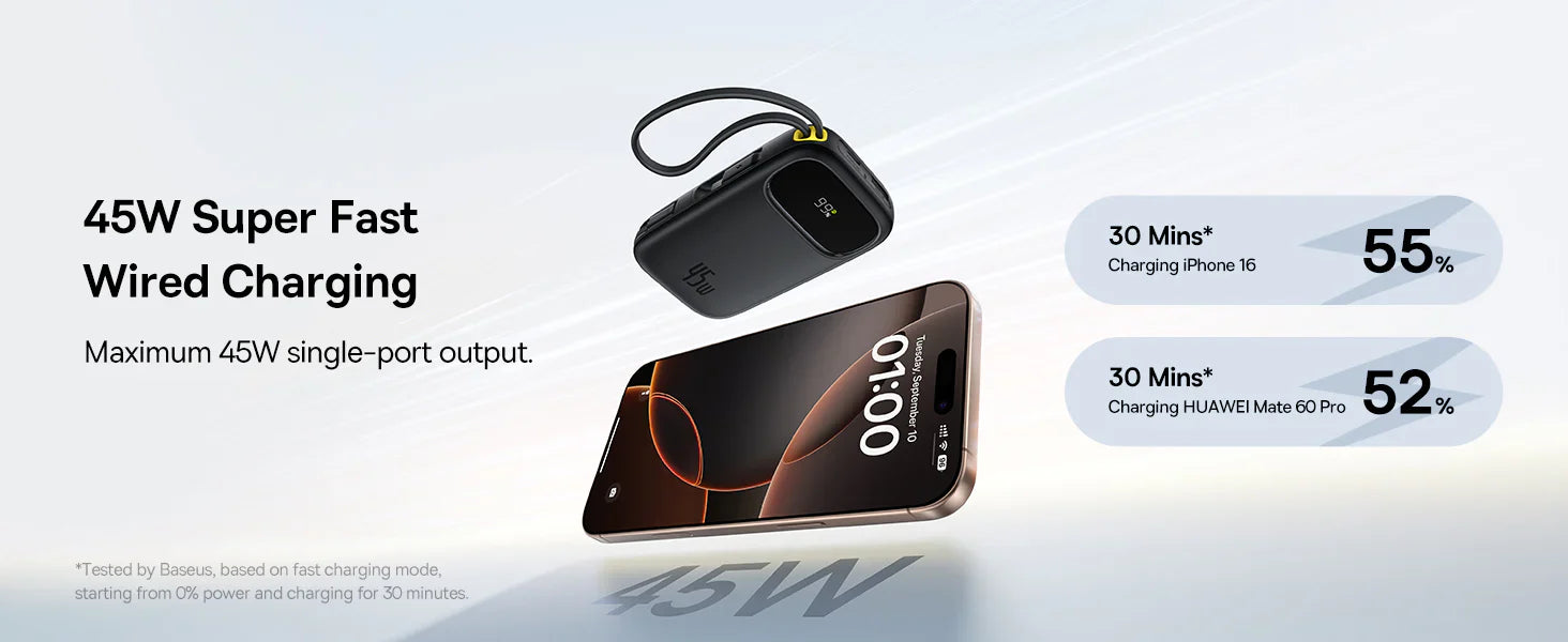 Baseus EnerFill FC31 Power Bank 10000mAh 45W