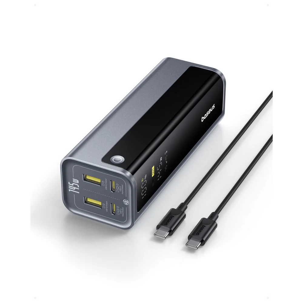 Baseus EnerGeek GP12 | 145W 20800mAh Power Bank with Smart Display