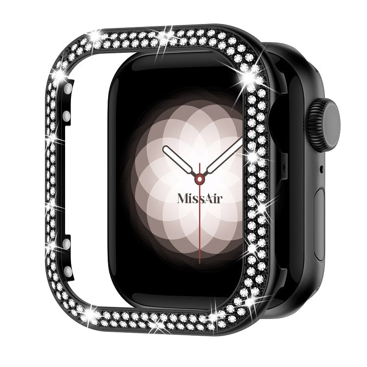 316L Stainless Steel Diamond Apple Watch Cover Case
