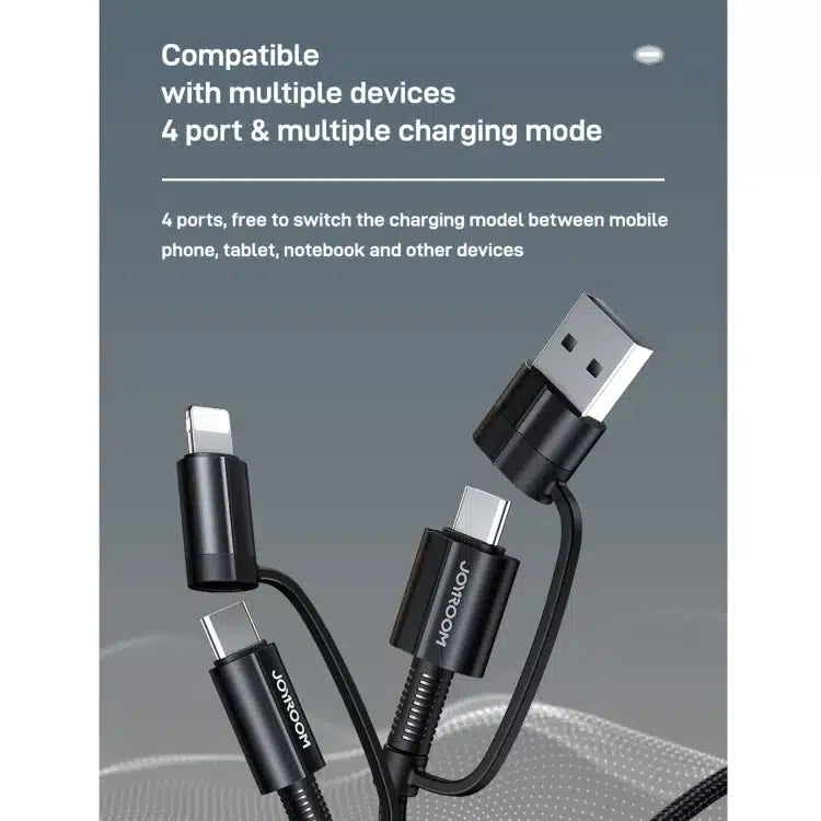 joyroom 4 iN 1 fast charging data cable
