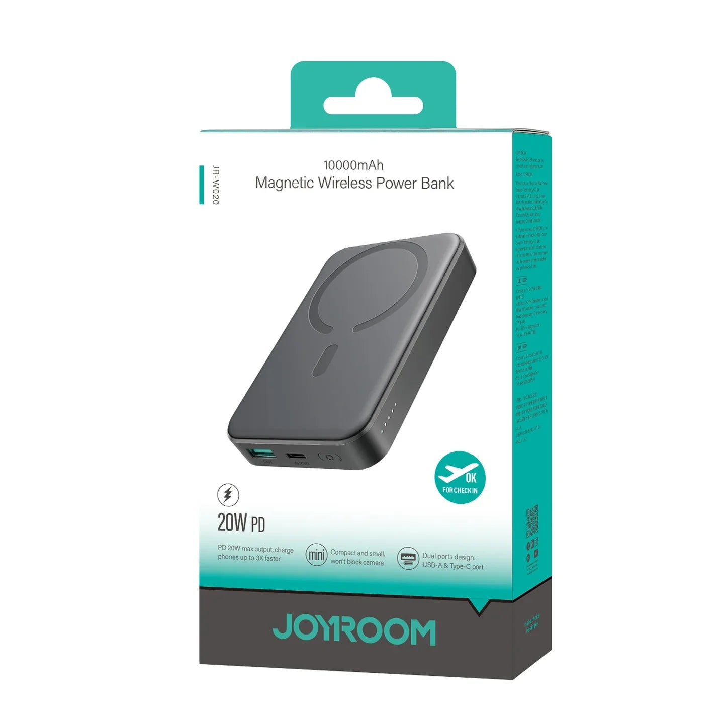 w020 joyroom 12 months warranty