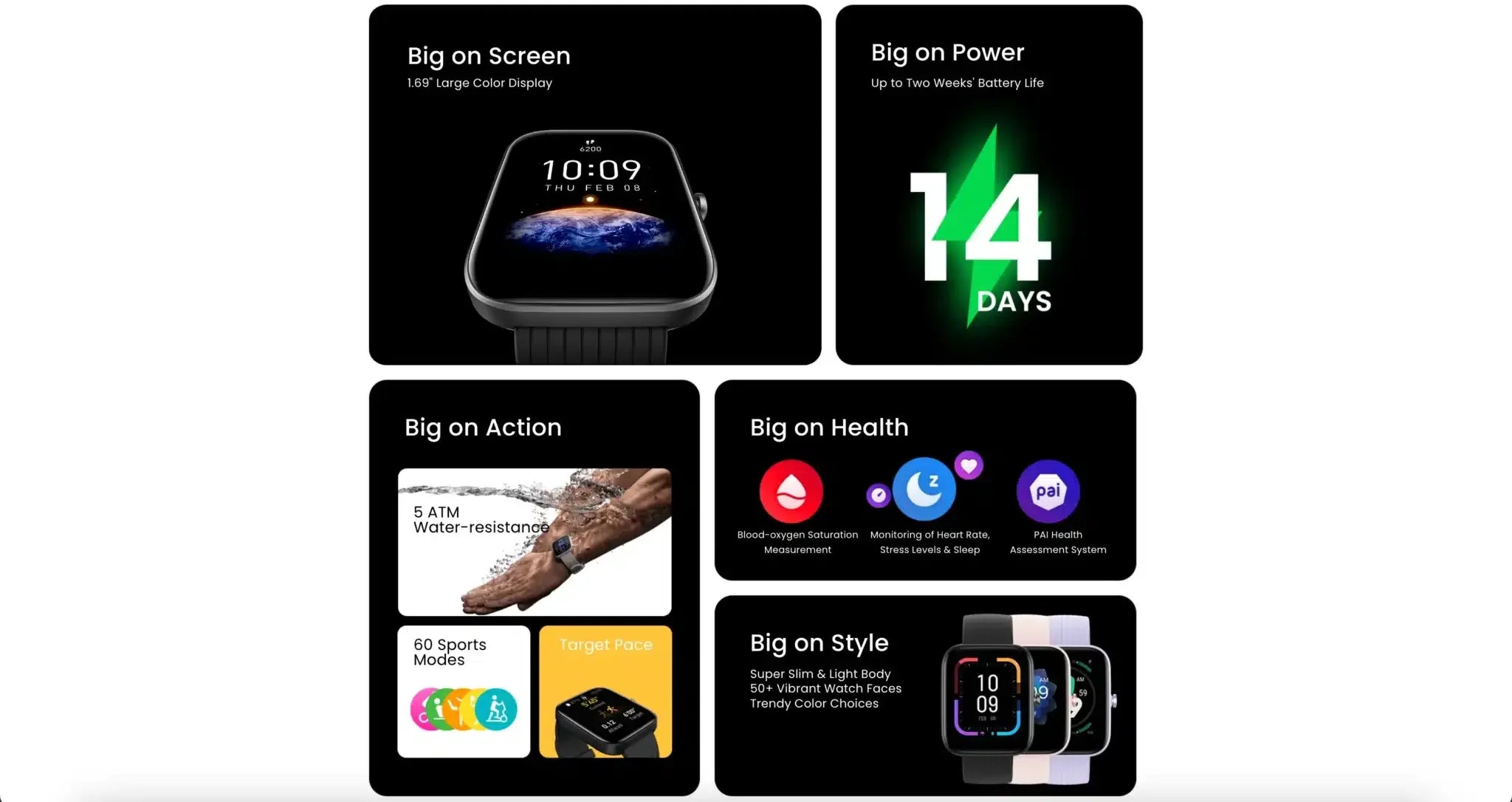 AMAZFIT BIP 3 SMARTWATCH
