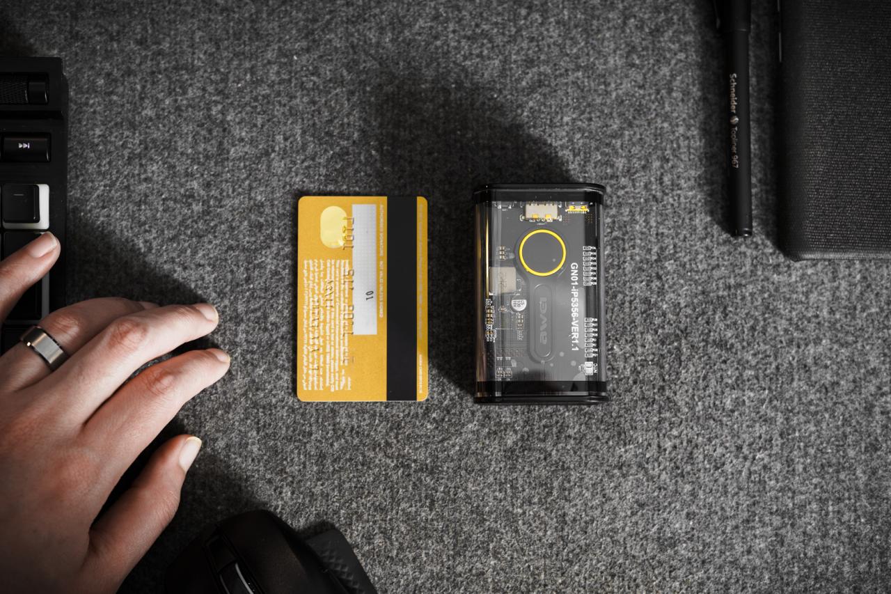 awei mini transparent powerbank
