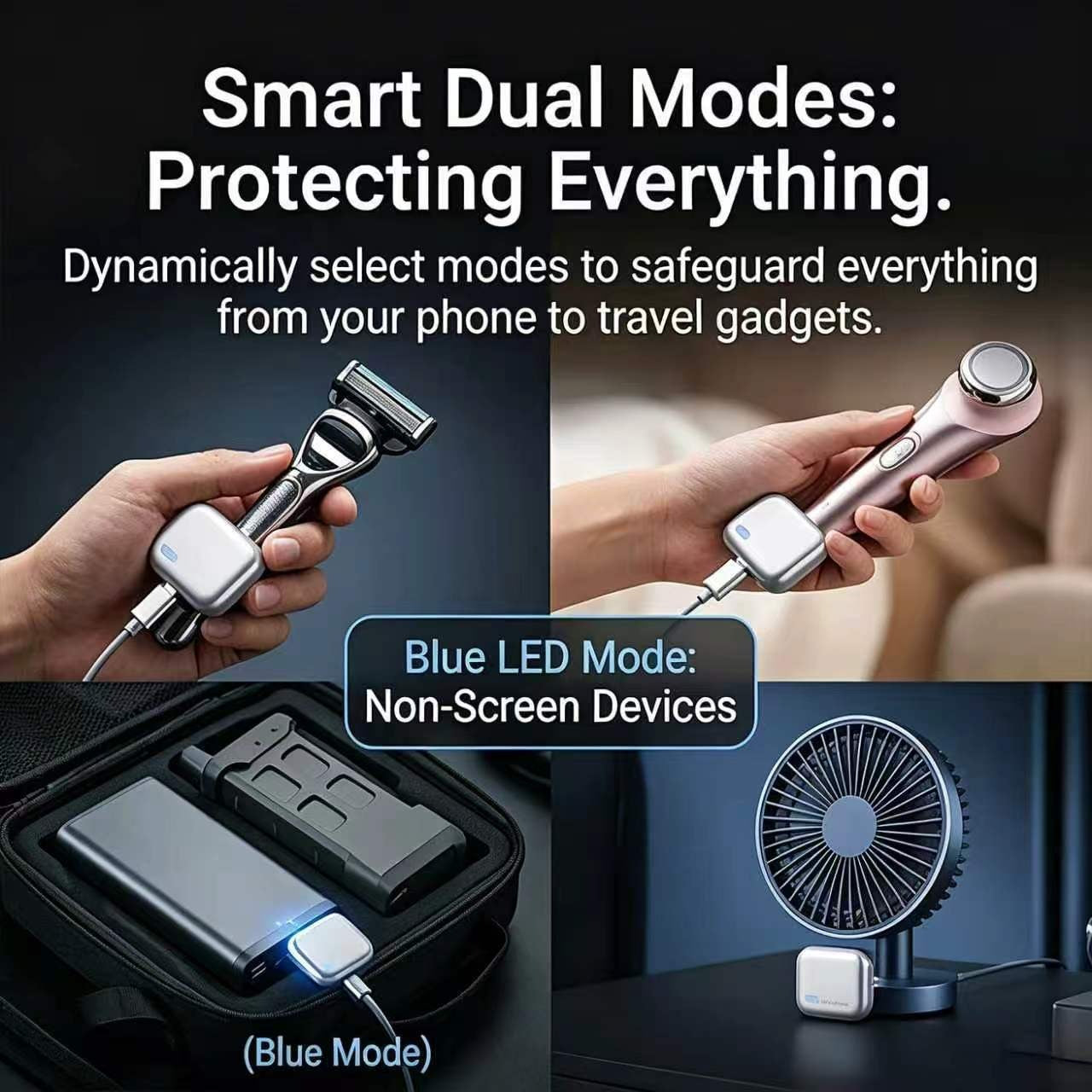 Smart Auto Stop Charging Protector - AI Auto Disconnect 140W Fast Charger