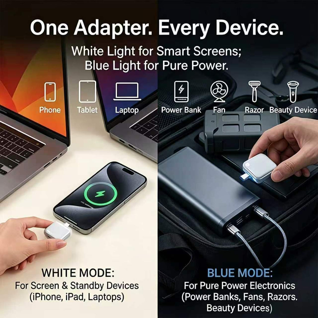 Smart Auto Stop Charging Protector - AI Auto Disconnect 140W Fast Charger
