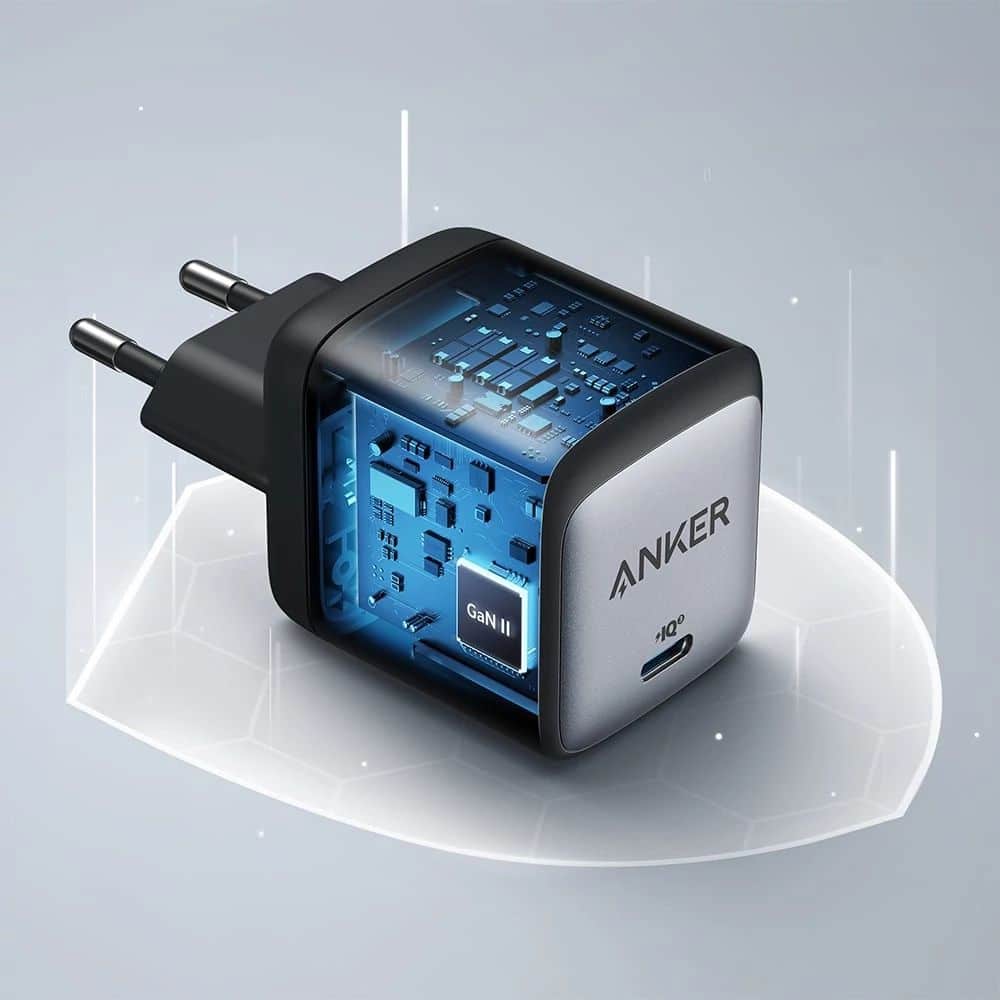 Anker 715 Wall Charger Nano II 65W, Black