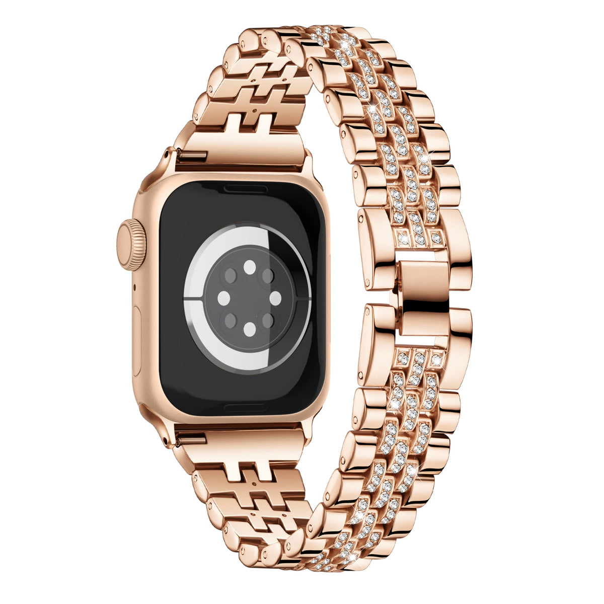 316L Stainless Steel Diamond Apple Watch Bracelet