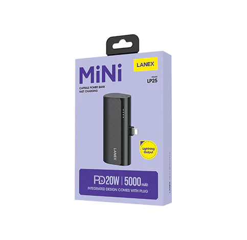 lanex super mini powerbank 5000mAh