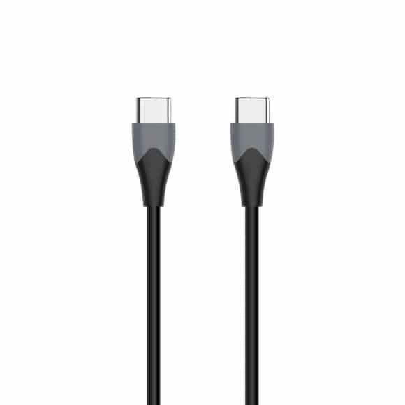 ENERGIZER TWO-TONE CABLE – USB-C/USB-C 2.0 – 1.2 M BLACK