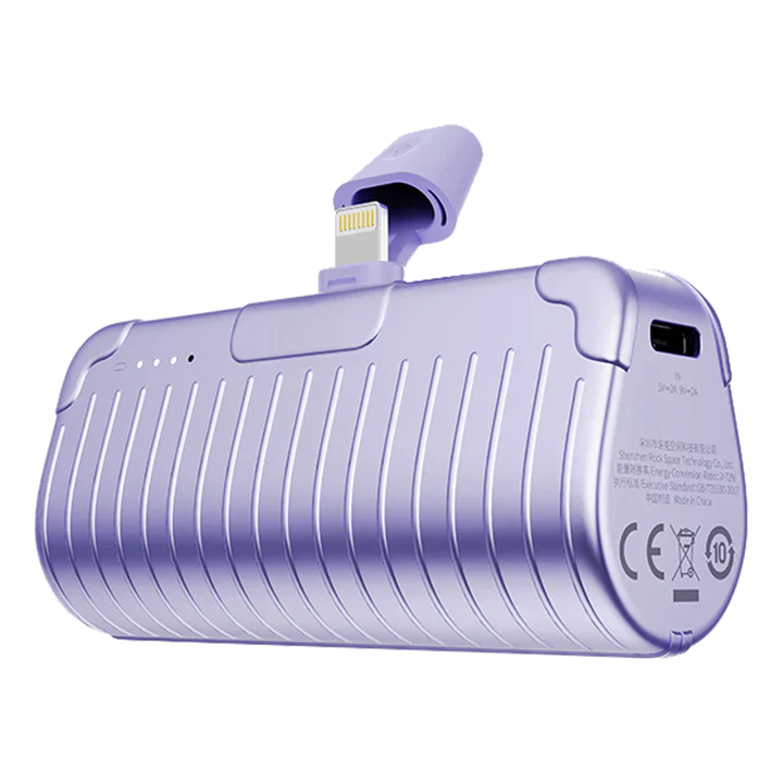 Rock PD 20W Fast Charging Mini Emergency Power Bank Capsule
